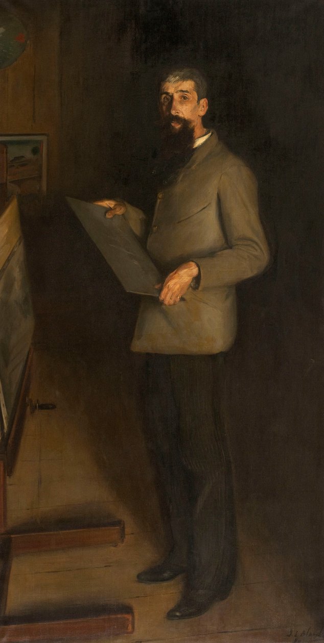 Henri Guérardin muotokuva, 1889. tekijältä Jacques Emile Blanche