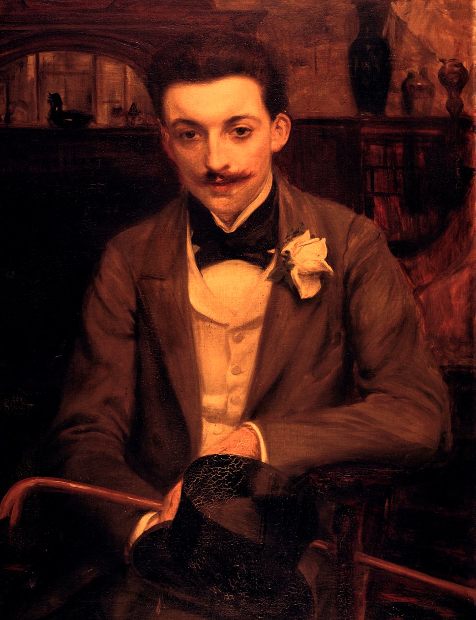 P.Louysin muotokuva, c1861-1942 tekijältä Jacques Emile Blanche