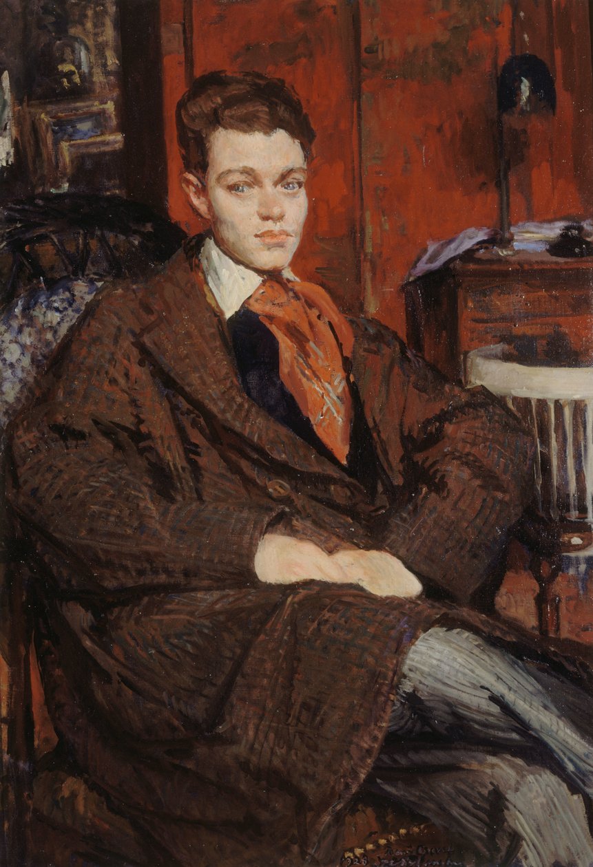 René Crevelin muotokuva 1900-1935, 1928. tekijältä Jacques Emile Blanche