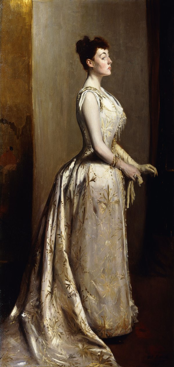 Naisen muotokuva, 1889 tekijältä Jacques Emile Blanche