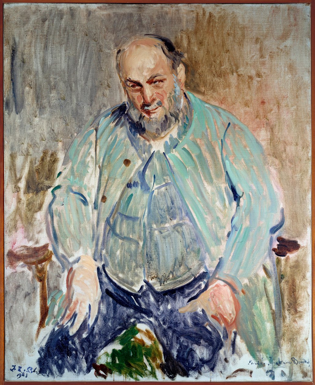Ranskalaisen kuvanveistäjä Antoine Bourdellen (1861-1929) muotokuva Jacques Emilen (Jacques-Emile) Blanchen (1861-1942) maalaus tekijältä Jacques Emile Blanche