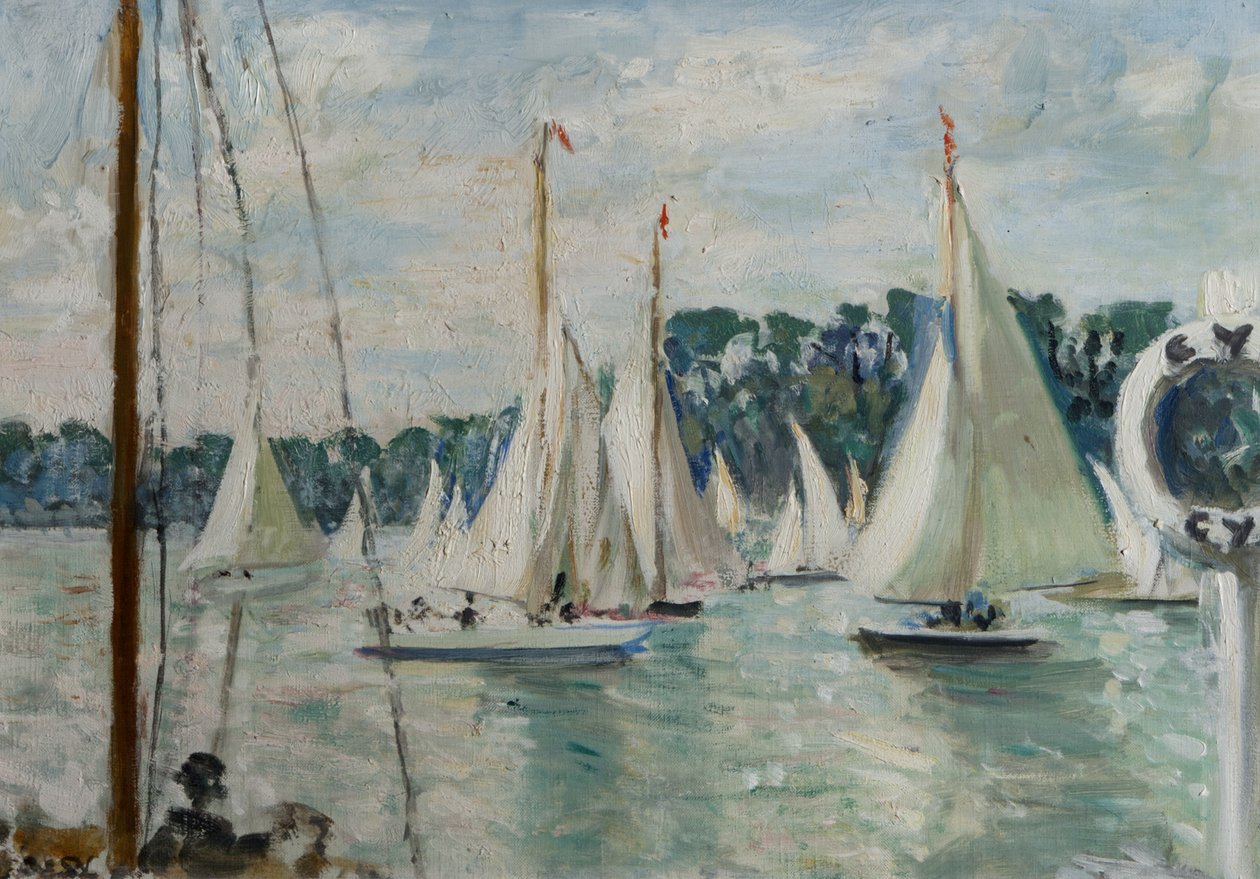 Kilpajahdit Seinen varrella tekijältä Jacques Emile Blanche