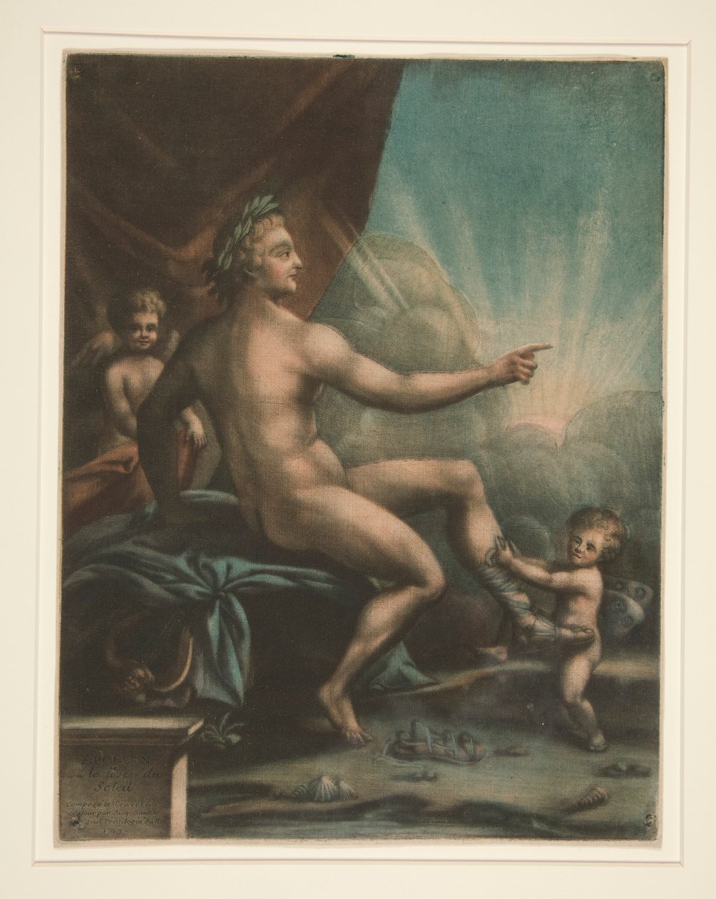 Apollon ou el lev? du soleil (Apol·lo, o el Sol naixent) finlandès tekijältä Jacques Fabien Gautier dAgoty