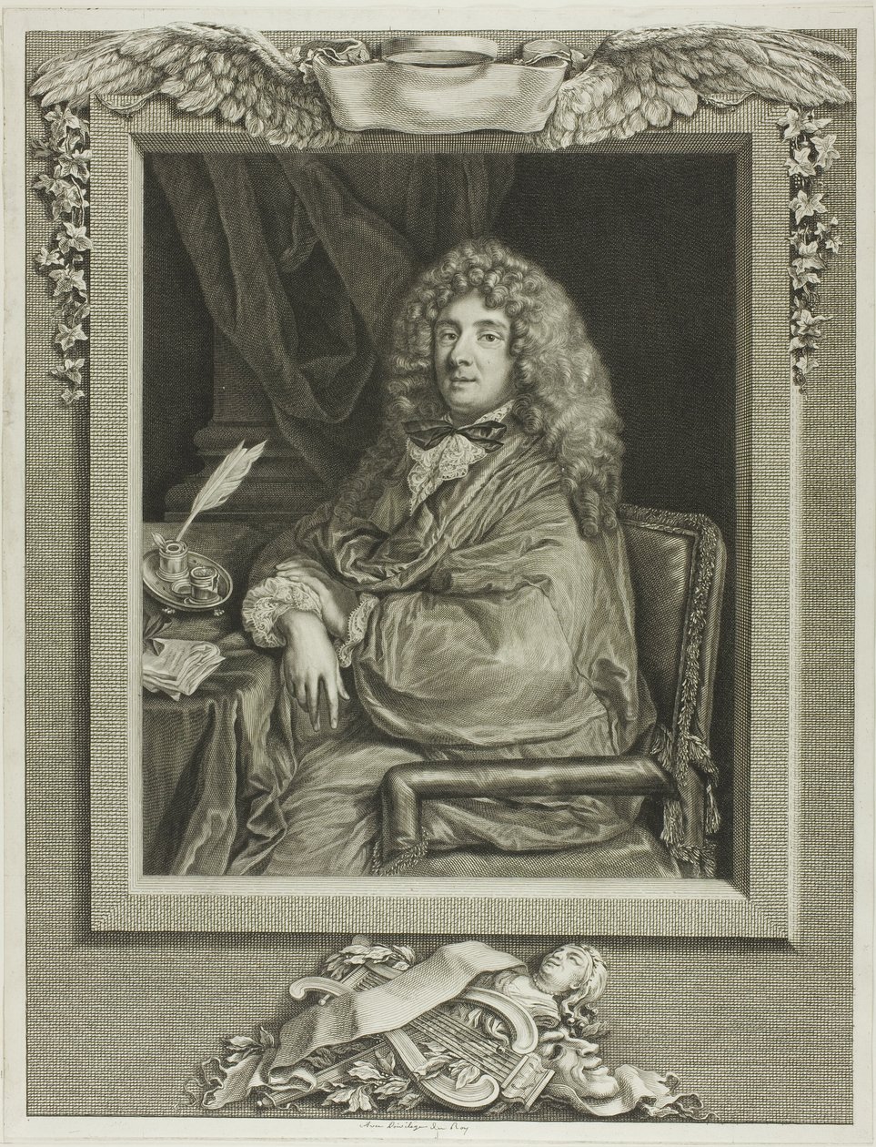 Moliere tekijältä Jacques Firmin Beauvarlet