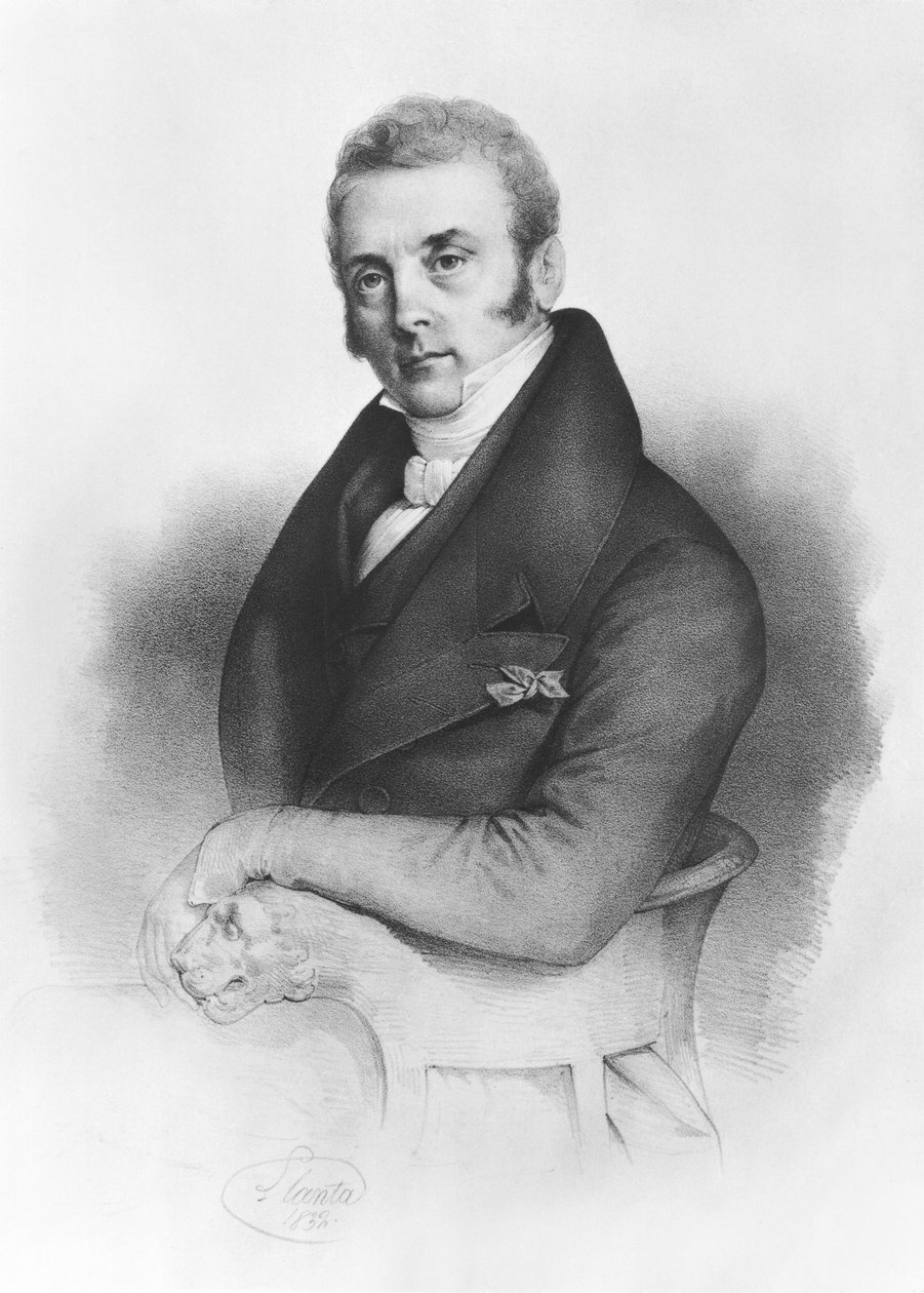 Spirit Auber (1782-1871) 1832 tekijältä Jacques Francois Gauderique Llanta