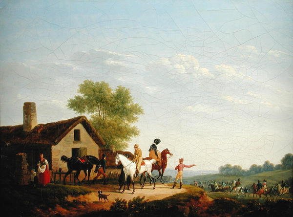 Kilparatsastus tekijältä Jacques Francois Joseph Swebach