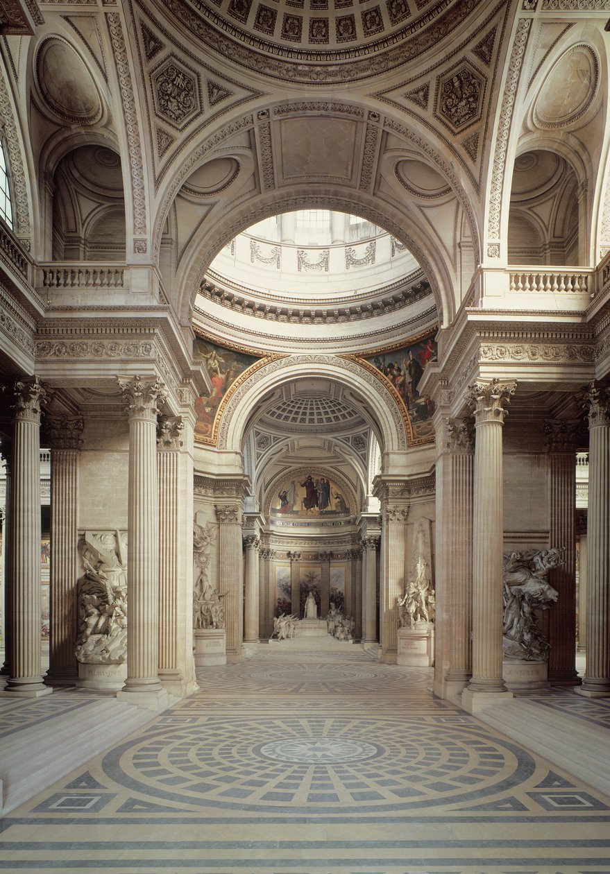 Sisäkuva, 1764-1812 tekijältä Jacques Germain Soufflot