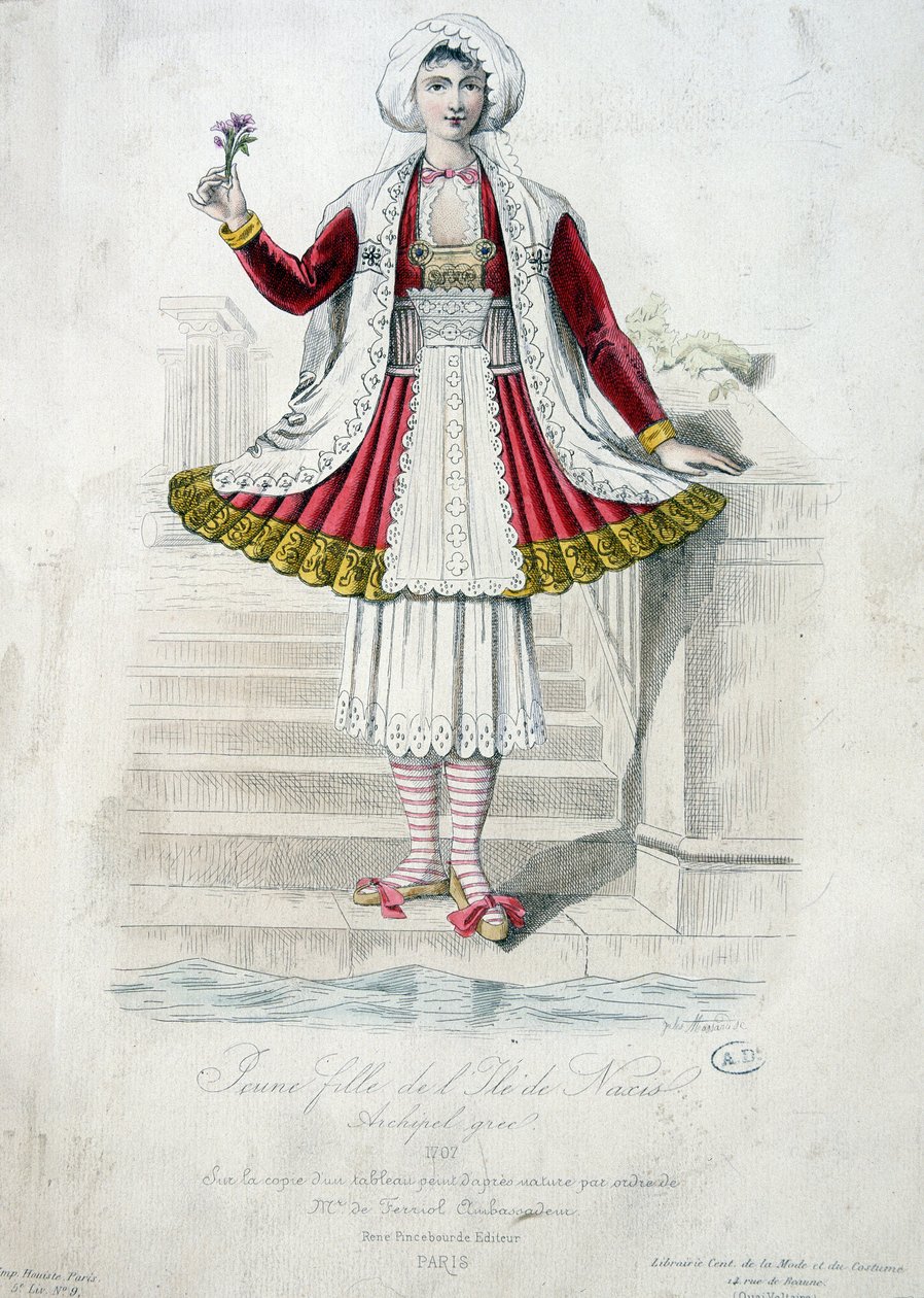 Tyttö Naxoksen saarelta tekijältä Jacques Grasset de Saint Sauveur
