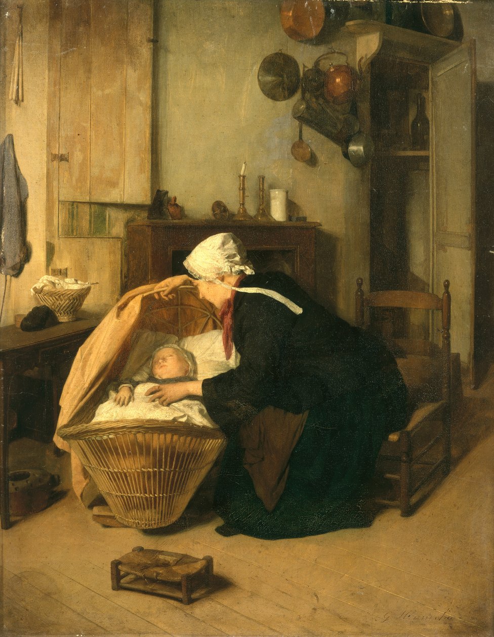 Nuori Äiti tekijältä Jacques Gustave Hamelin