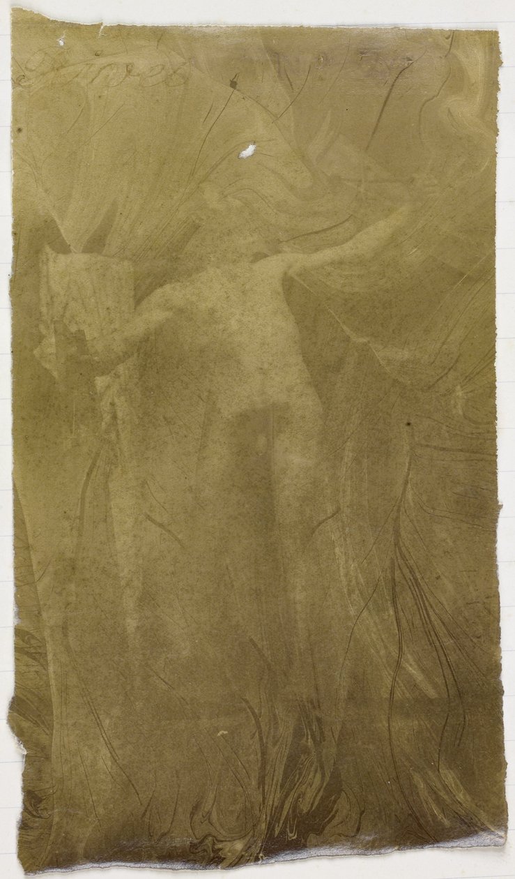 Tutkimus edessä seisovasta miesalastomallista Jacques de Lalaingin studiossa tekijältä Jacques Lalaing (attributed to)