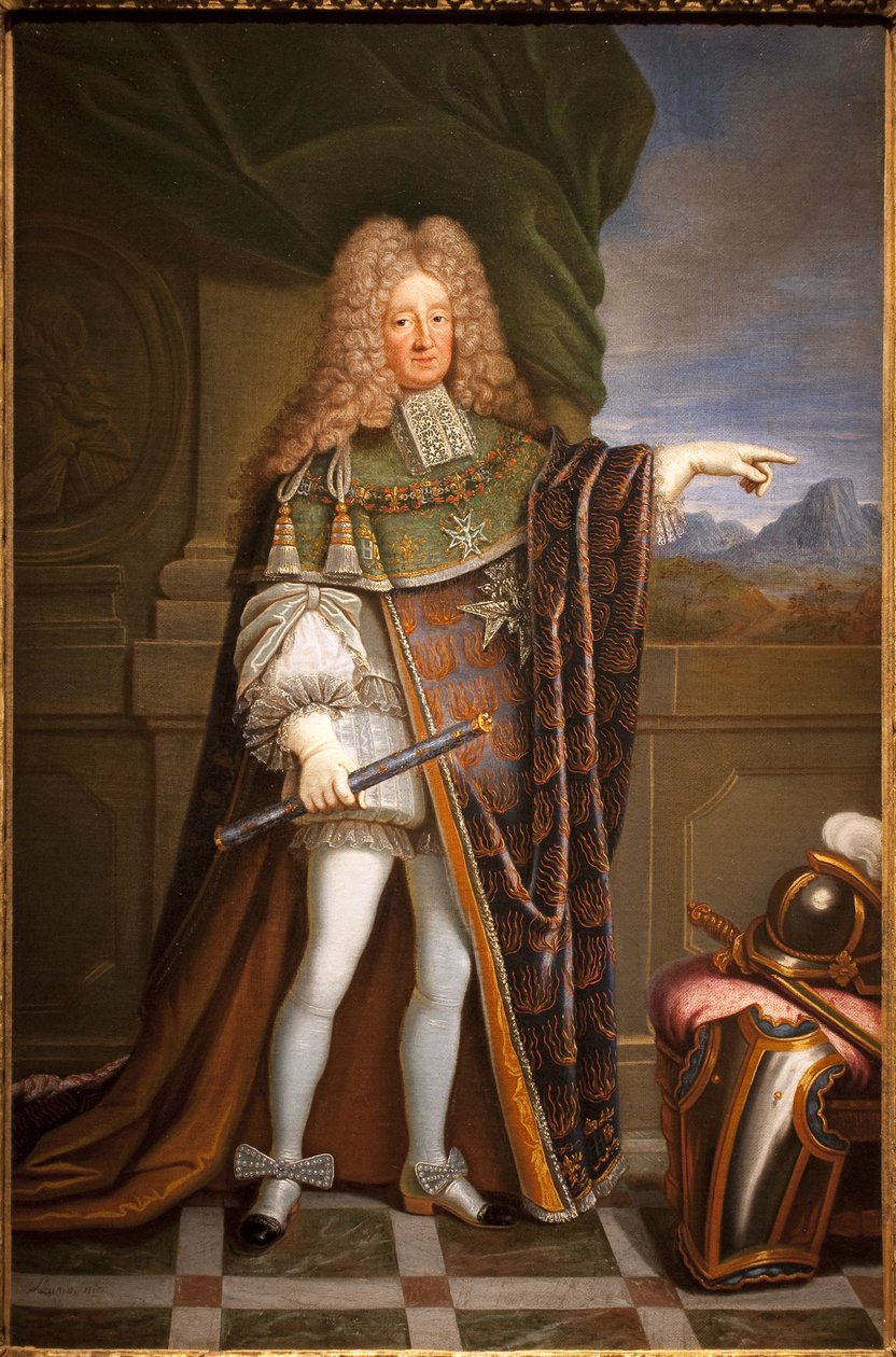 Retrat al peu del marechal de Tesse (de Rene Man, comte de Tesse finlandès tekijältä Jacques Laumosnier