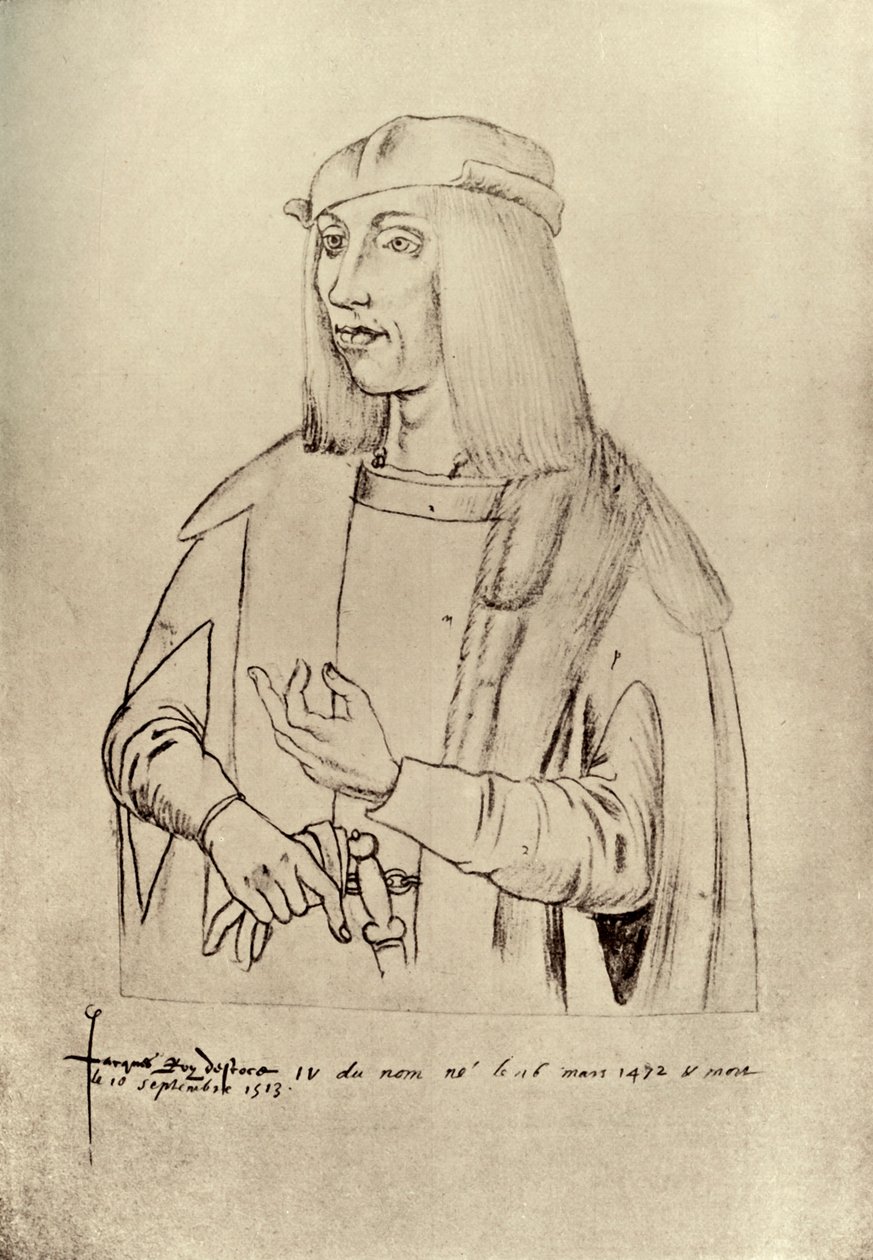 "James IV, Skotlannin kuningas", 1909 tekijältä Jacques Leboucq