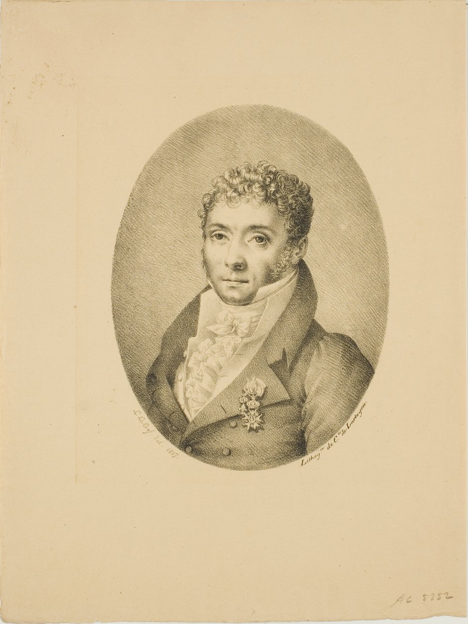 Miehen muotokuva tekijältä Jacques Louis Constant Le Cerf