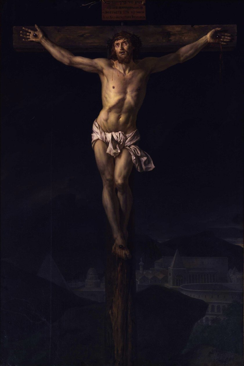 Kristus ristillä tekijältä Jacques Louis David