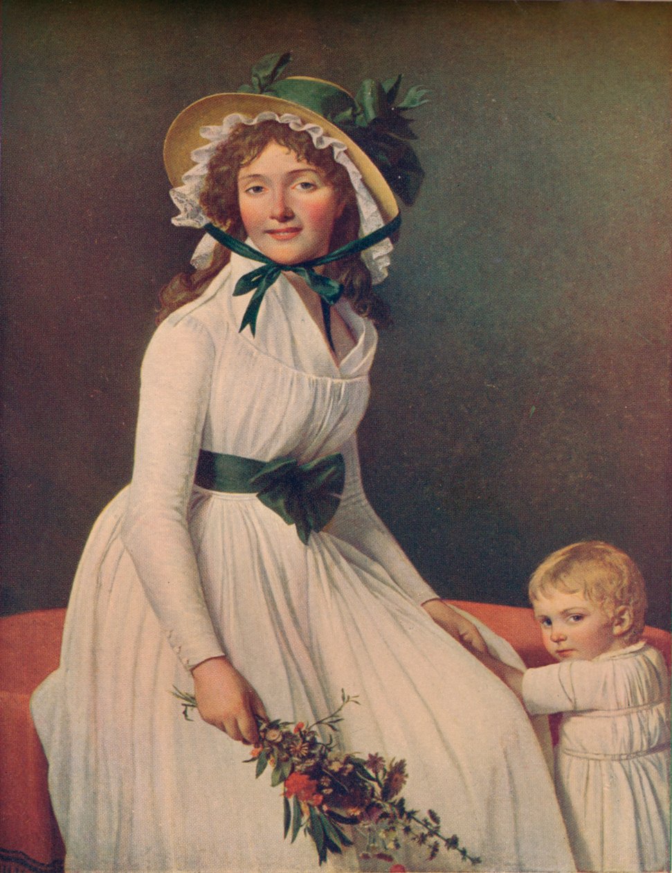 Emilie Pecoul, Madame Seriziat, 1795, 1914 tekijältä Jacques Louis David