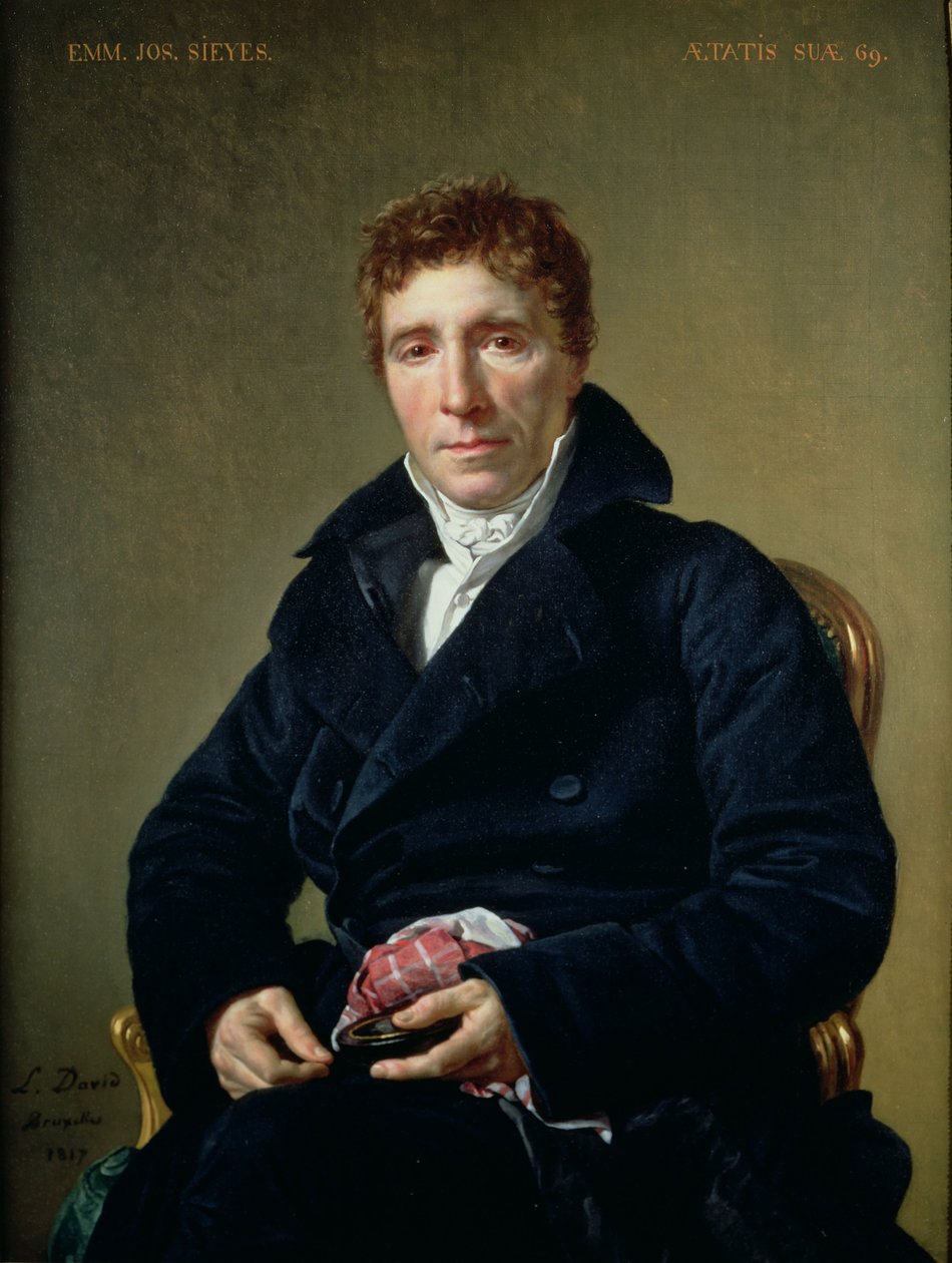 Huonekalut ja erilaiset esineet 1100- ja 1300-luvuilta tekijältä Jacques Louis David