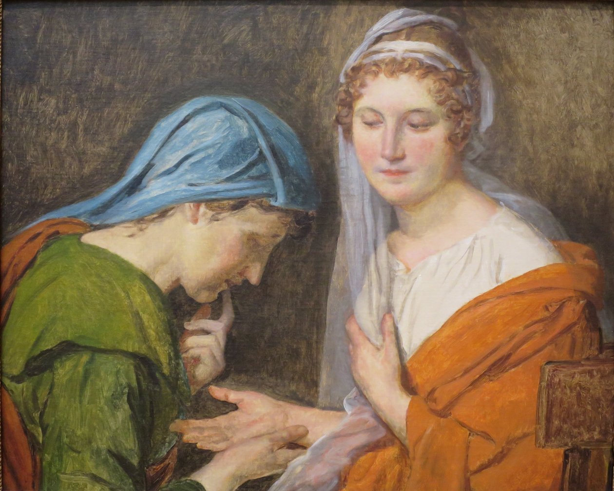 Ranskalainen:  Bonne Aventure The Fortune Teller tekijältä Jacques Louis David
