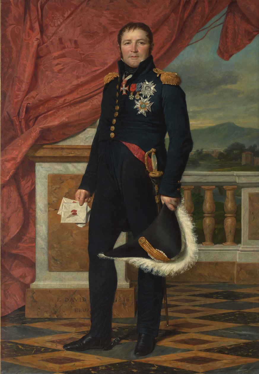 Kenraali Etienne-Maurice Gerard tekijältä Jacques Louis David