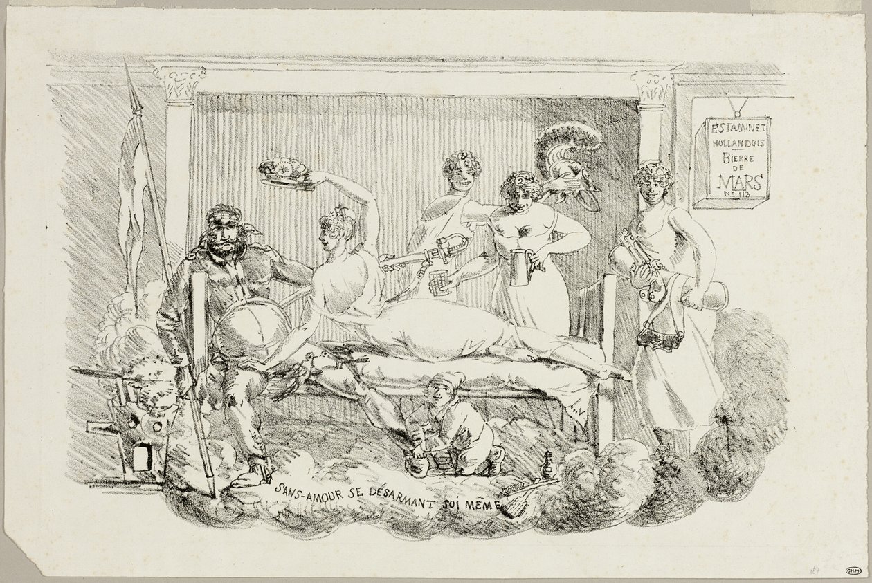 Rakastamaton itsensä riisuminen tekijältä Jacques Louis David