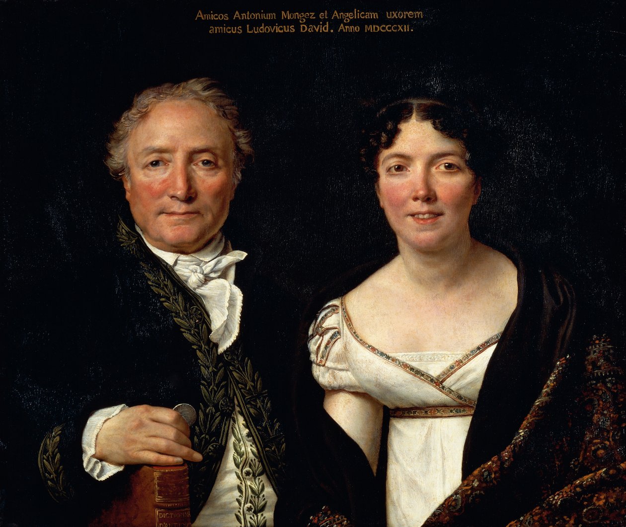 Antonio Mongezin ja hänen vaimonsa muotokuva tekijältä Jacques Louis David