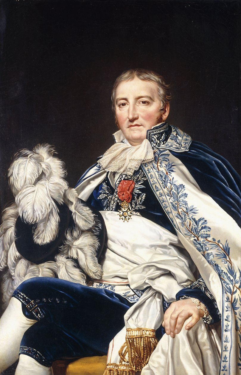 Ranskalaisen Nantesin kreivin muotokuva tekijältä Jacques Louis David