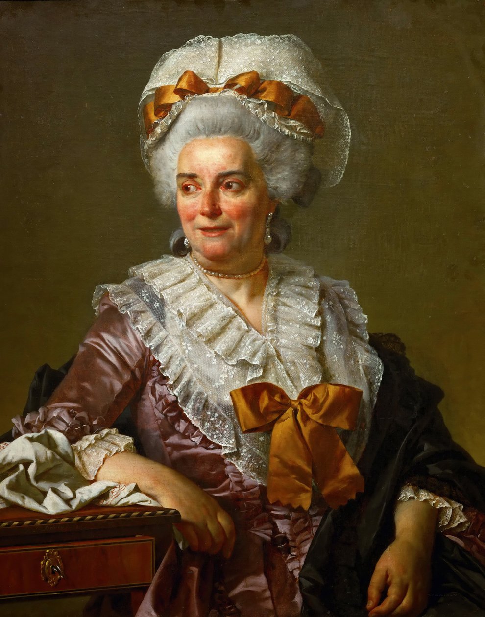 Geneviève Jacqueline Pécoulin muotokuva tekijältä Jacques Louis David