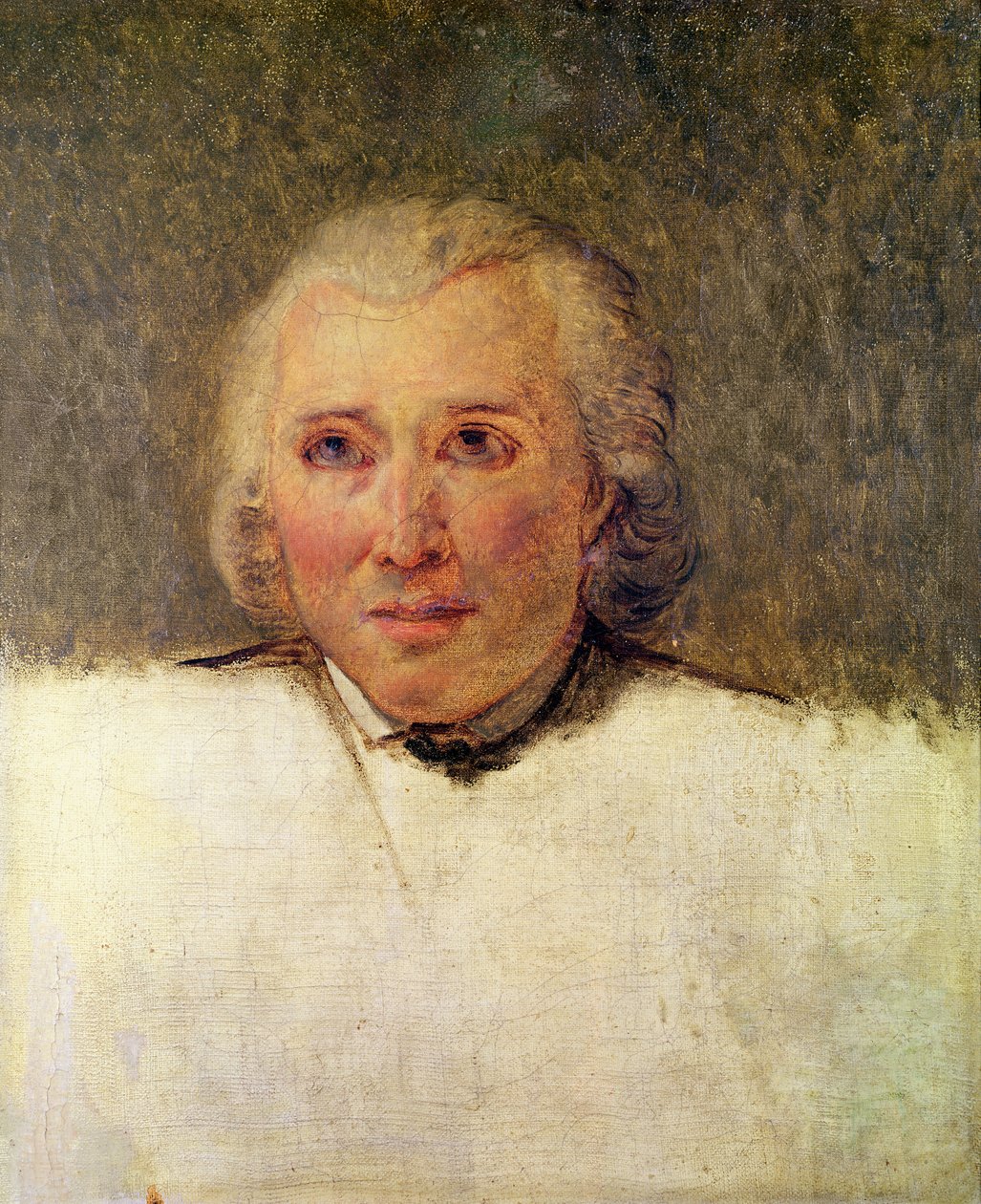 Henri Gregoiren (1750-1831) muotokuva tenniskentän valaa varten, 1791 tekijältä Jacques Louis David
