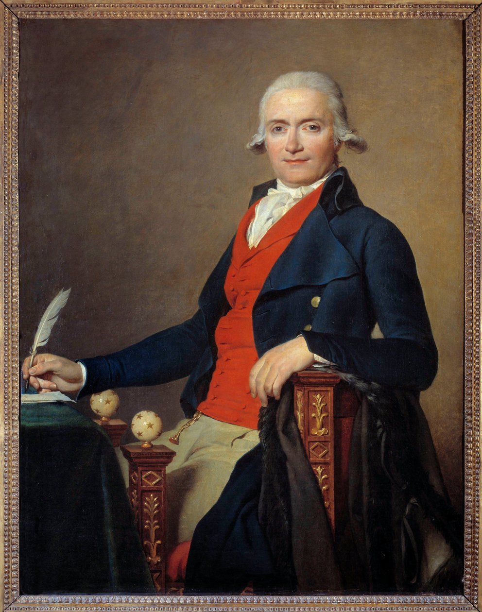 Ministeri Gaspard meyerin (1749-1799) muotokuva Jacques Louis Davidin (1748-1825) maalaus 1795 tekijältä Jacques Louis David