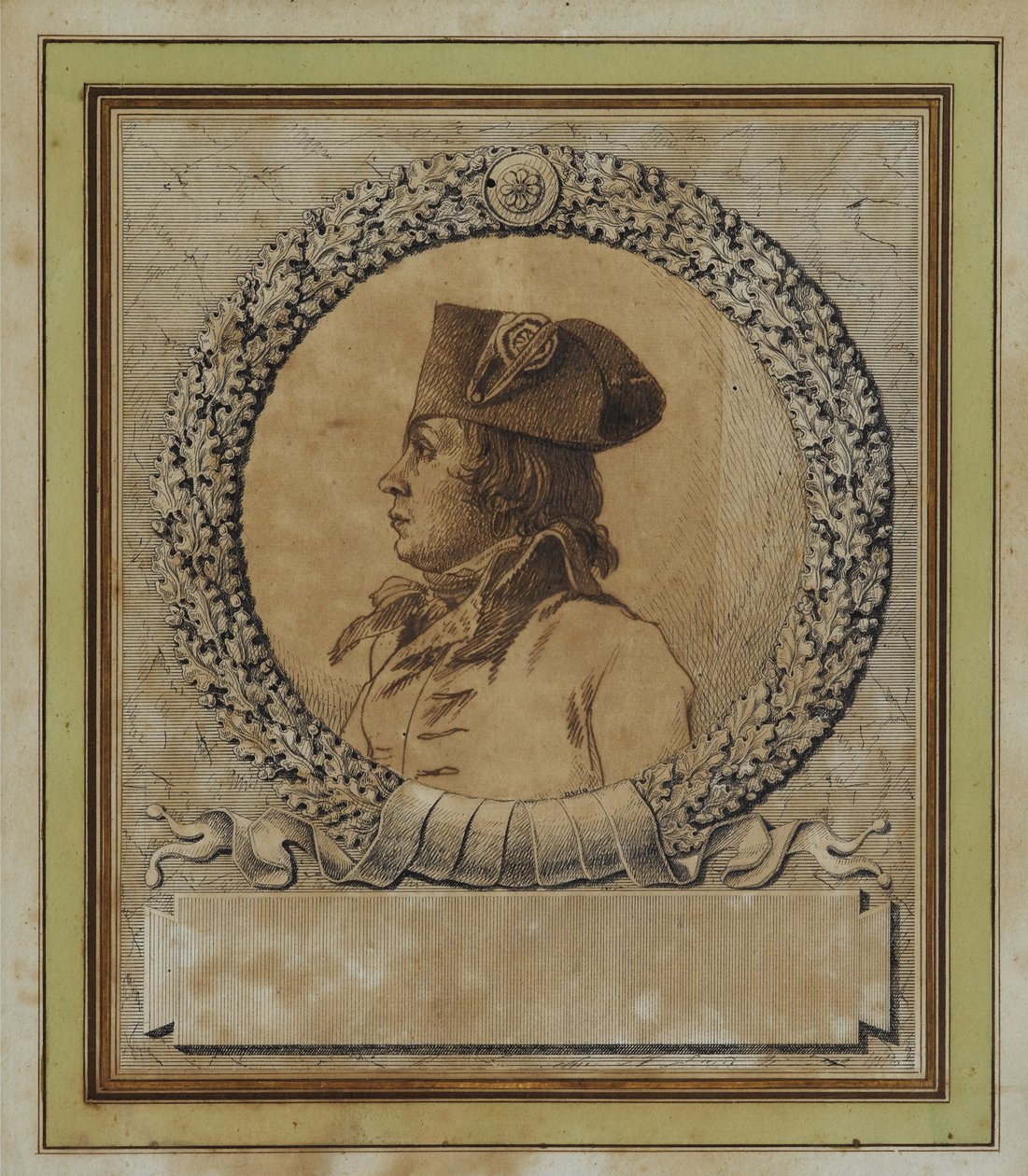 Muotokuva Philippe-François-Joseph Le Basista 1762-1794, n. 1793 tekijältä Jacques Louis David