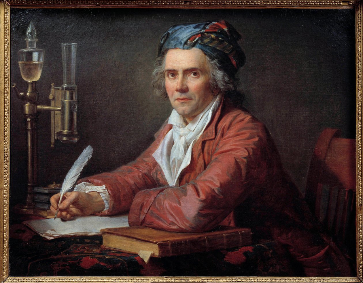 Lääkäri Alphonse Leroyn muotokuva tekijältä Jacques Louis David