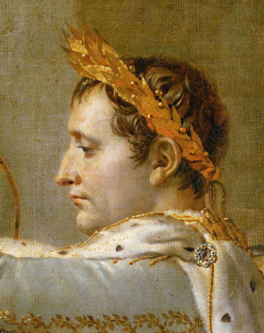 Napoleonin kruunajaiset Notre-Damessa ... tekijältä Jacques Louis David