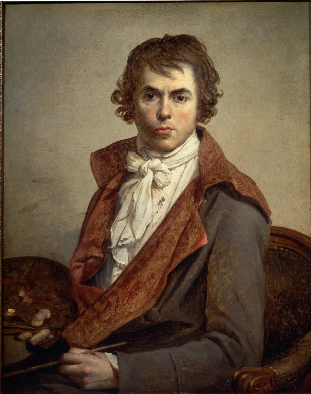 Omakuva - 1794, öljy kankaalle tekijältä Jacques Louis David
