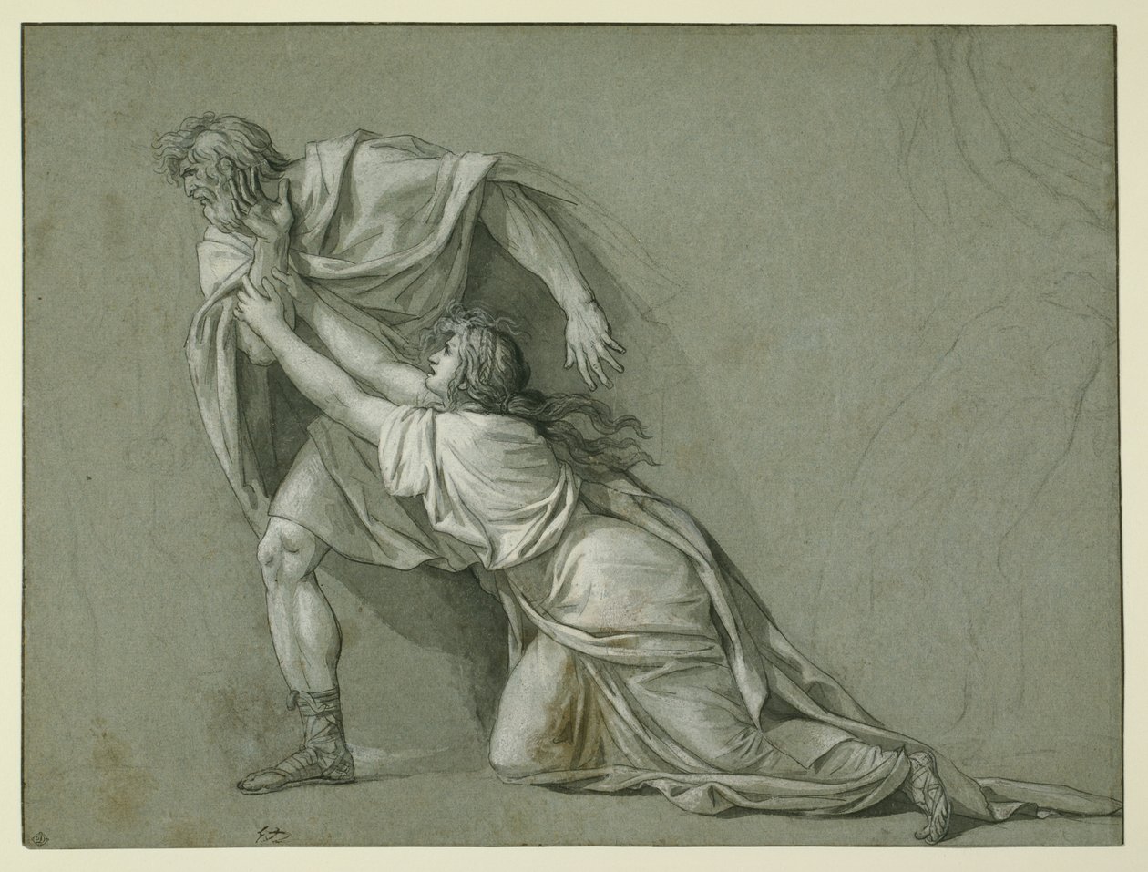 Marcus Attilius Reguluksen lähtö Karthagoon tekijältä Jacques Louis David