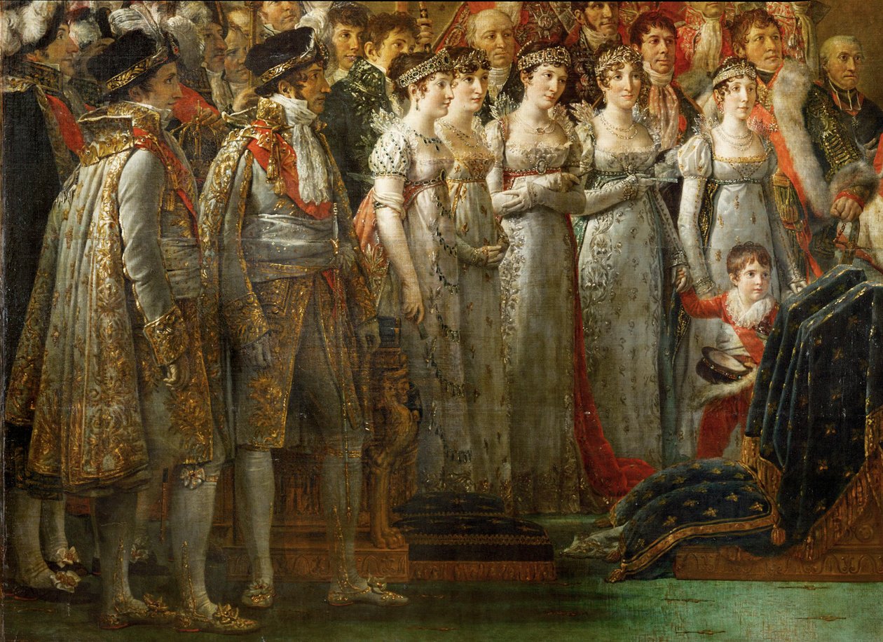 Keisari Napoleon I Bonaparten kruunajaiset ... tekijältä Jacques Louis David