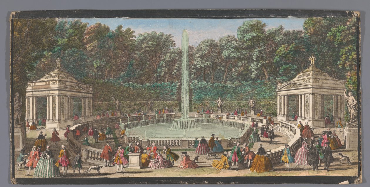 Näkymä Bosquet des Domesille Versailles