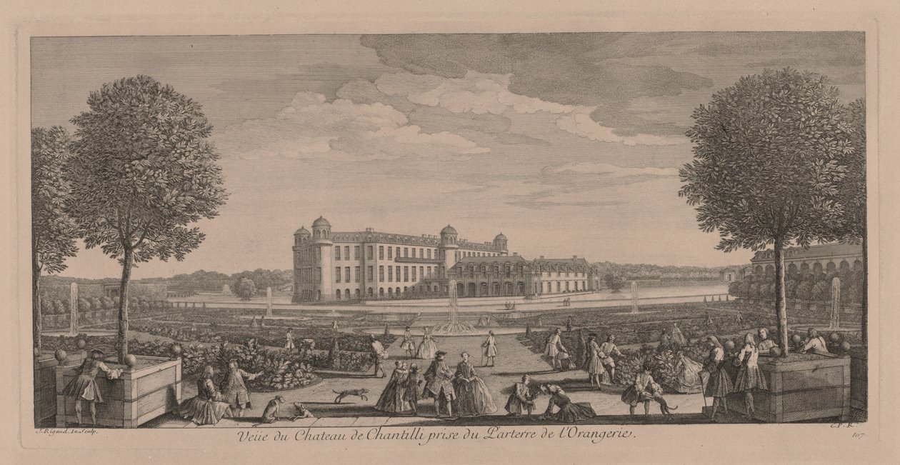 Chateau Chantilly tekijältä Jacques Rigaud