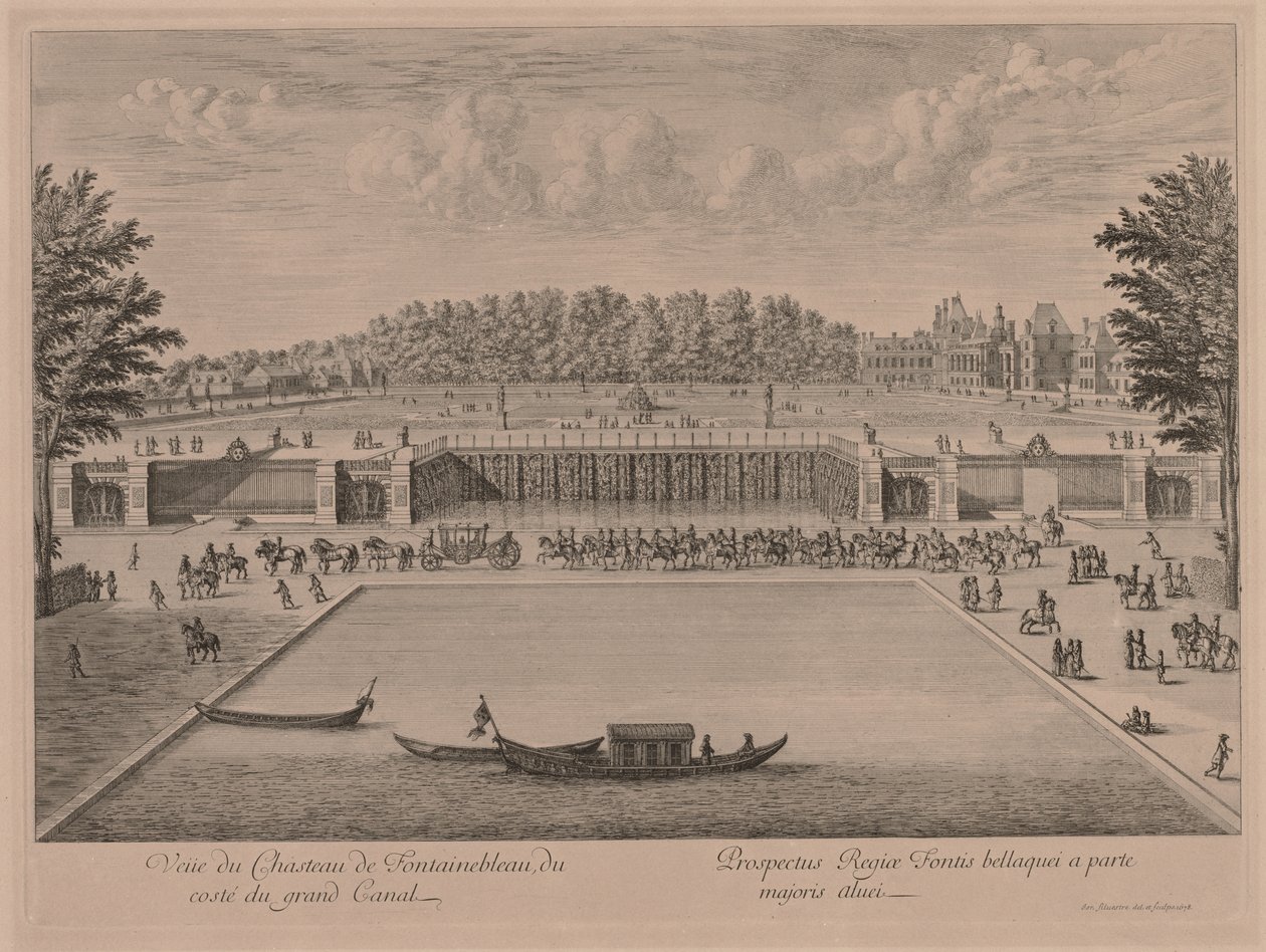 Chateau Fontainebleau Grand Canalilta tekijältä Jacques Rigaud