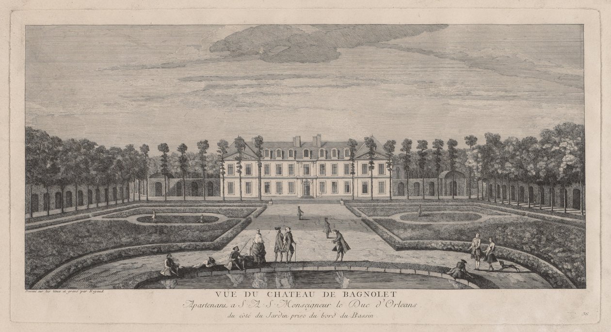 Chateau of Bagnolet tekijältä Jacques Rigaud