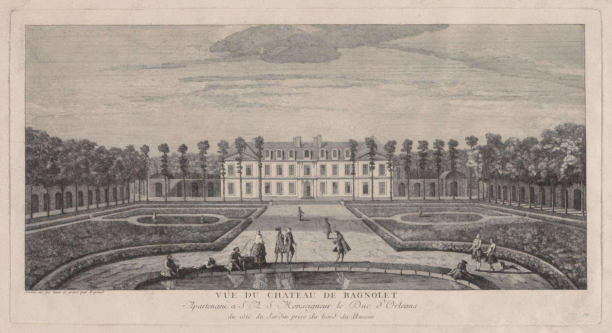 Chateau of Bagnolet. tekijältä Jacques Rigaud