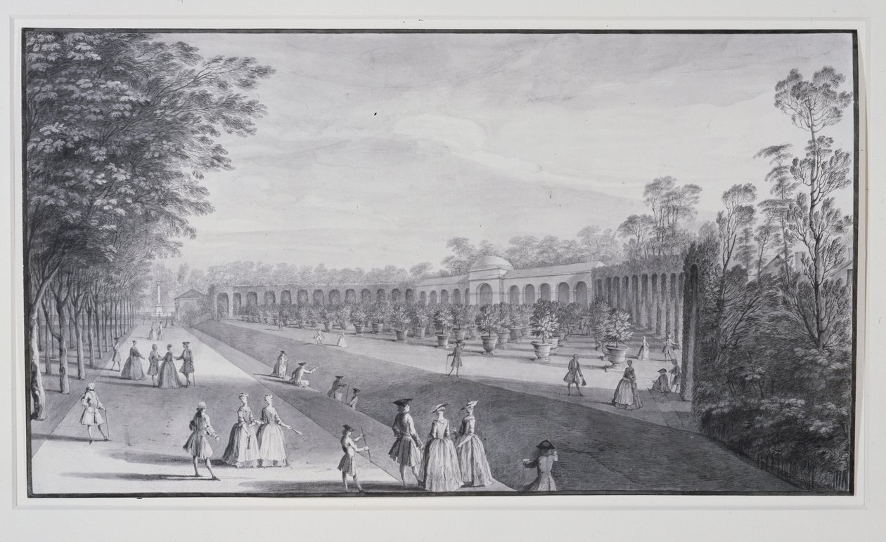 Orangery ja ha-ha, Lord Burlington