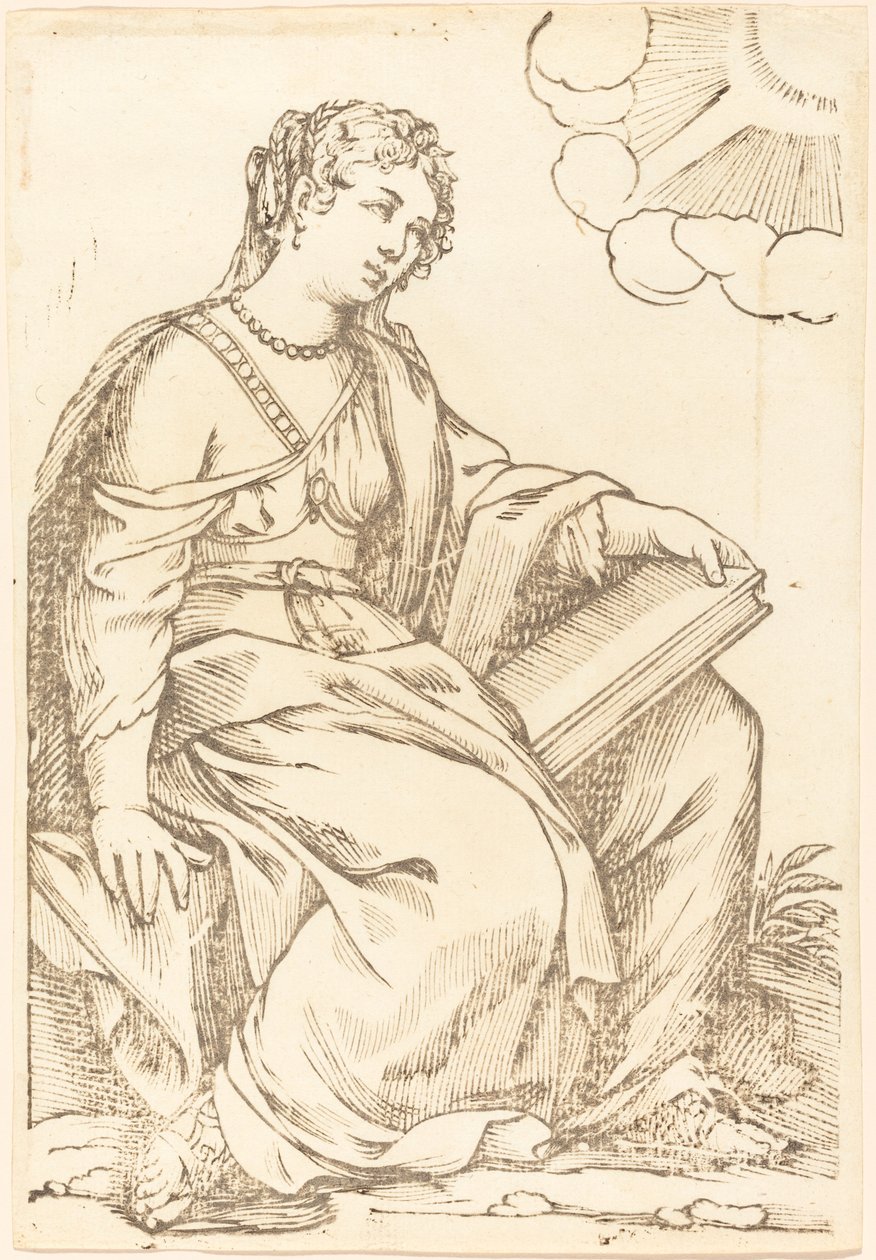 persialainen Sibyl tekijältä Jacques Stella