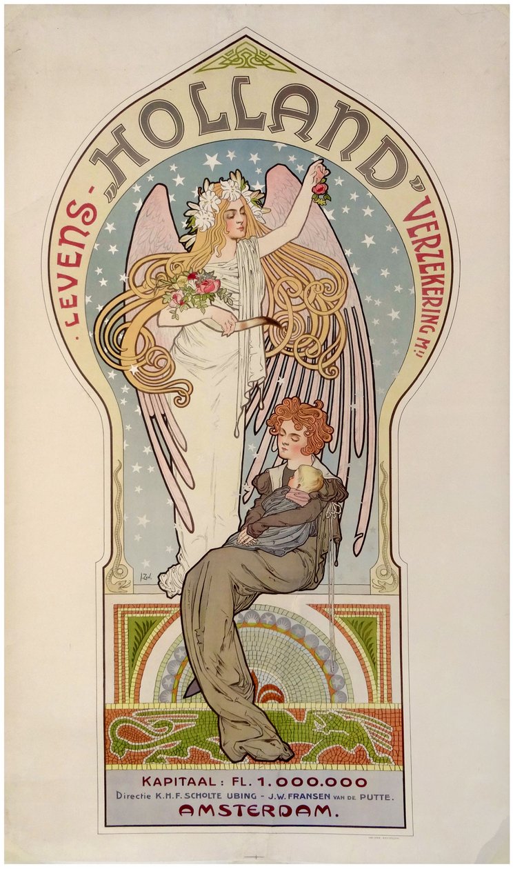 Holland Henkivakuutus, c. 1910. tekijältä Jacques Zon