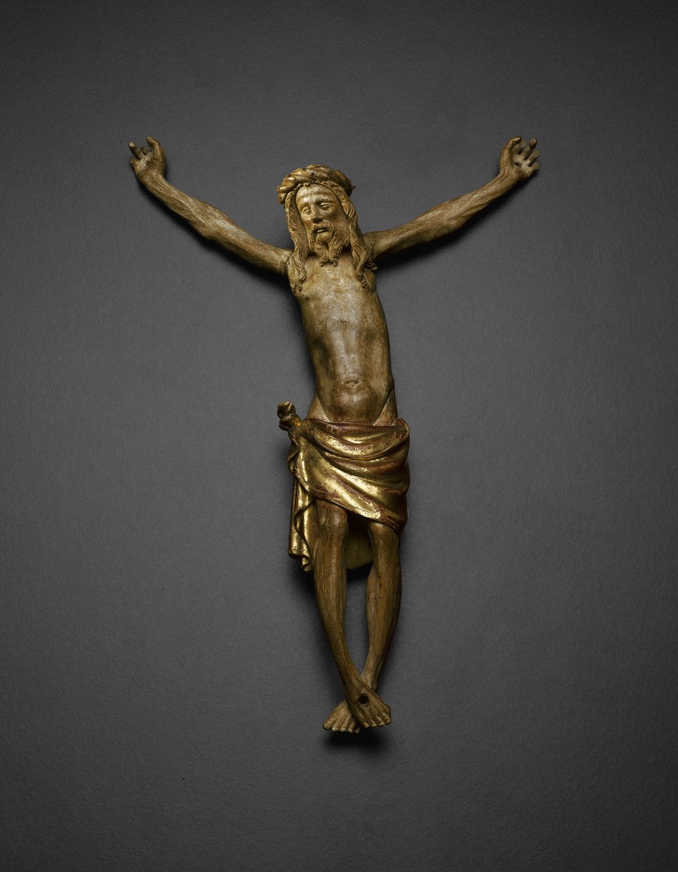 Kristuksen runko ristiinnaulitsemisen alttaritaulusta, 1391-99 tekijältä Jacques de Baerze or Baers