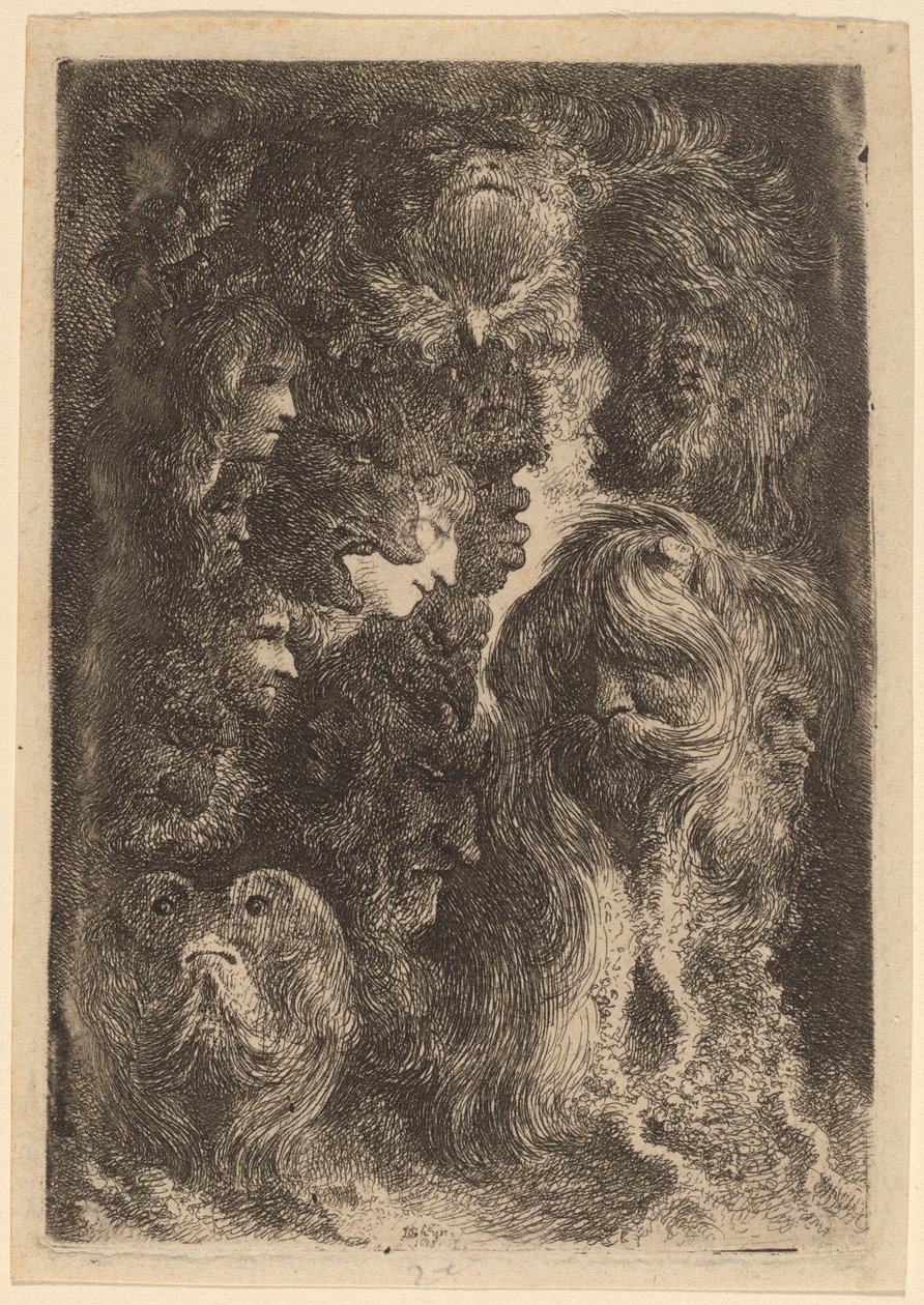 Fantastiset päät tekijältä Jacques de Gheyn III