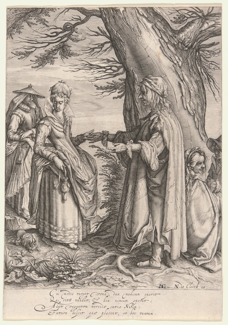 Ennustaja tekijältä Jacques de Gheyn II