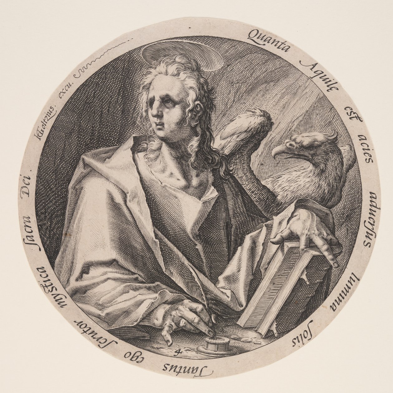 Johannes, evankelistoista tekijältä Jacques de Gheyn II