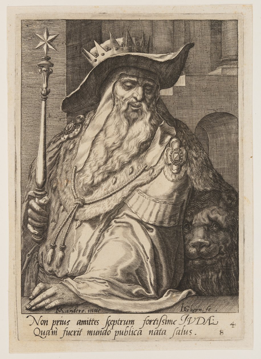 Juuda, Jaakobin kahdestatoista pojasta. tekijältä Jacques de Gheyn II