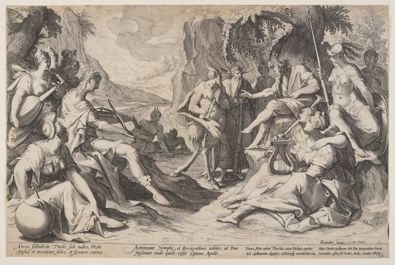 Midaksen tuomio tekijältä Jacques de Gheyn II
