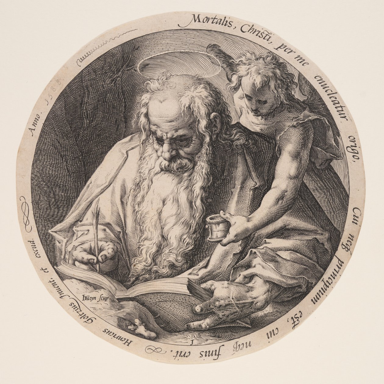 Matteus, evankelistoista tekijältä Jacques de Gheyn II