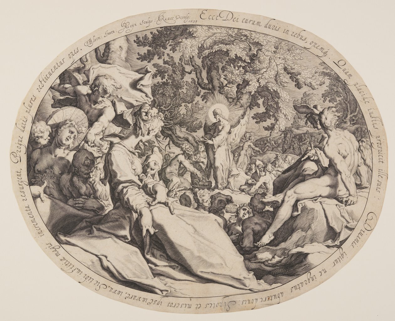 Leivän ihme tekijältä Jacques de Gheyn II